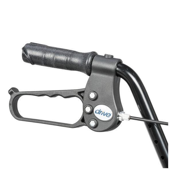 Drive Medical Four Wheel Walker Rollator with Fold Up Removable Back Support - primehubstore.shop Rollators