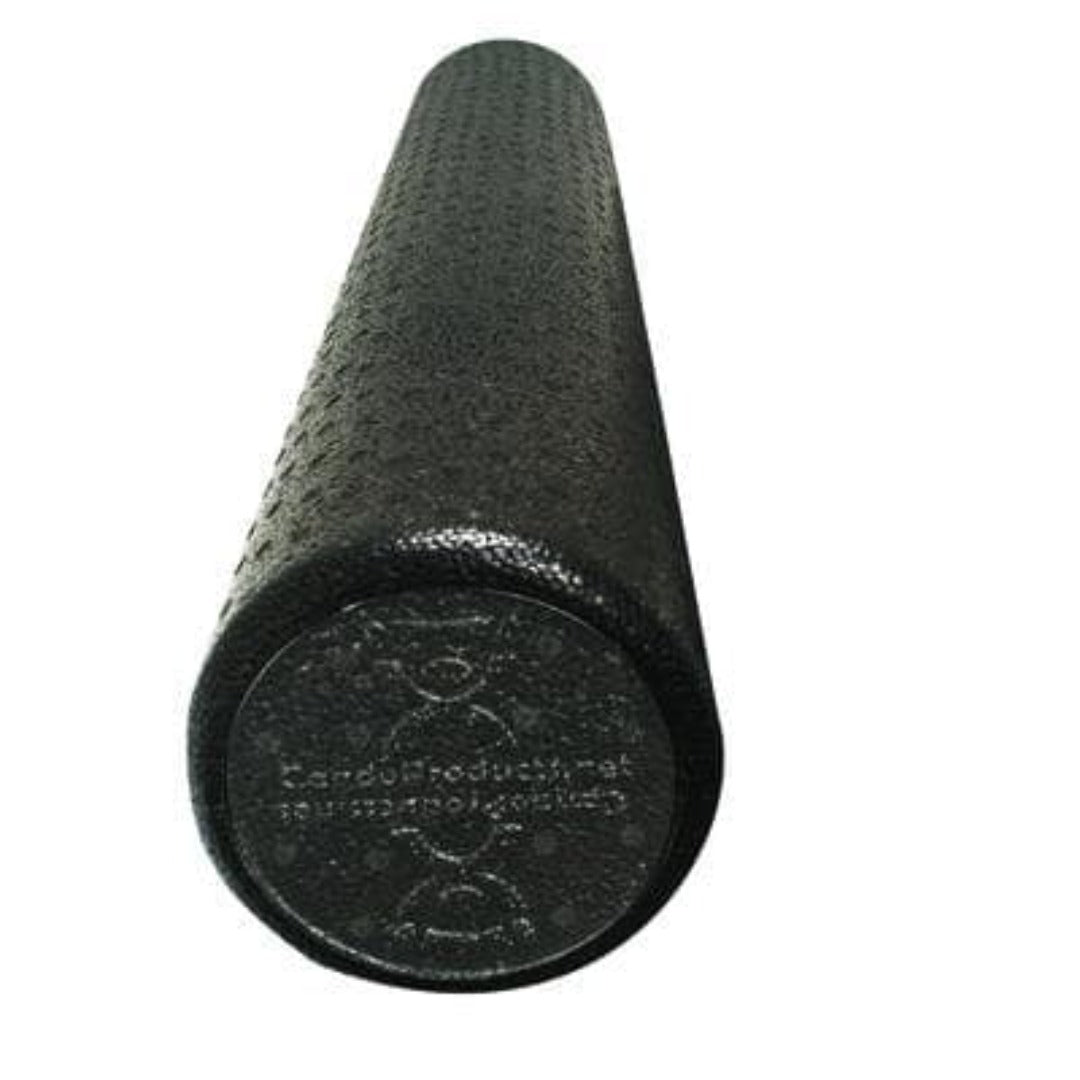 CanDo High Density Foam Roller - Black Composite - Extra Firm - primehubstore.shop Foam Rollers