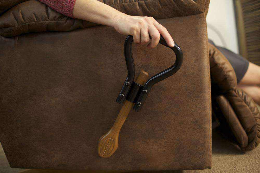 Stander Recliner Lever Extender - Ergonomic Curve Grip + Oversized Handle & Secure Fit for Easy Chair Recliner Handles - primehubstore.shop Daily Living Aids