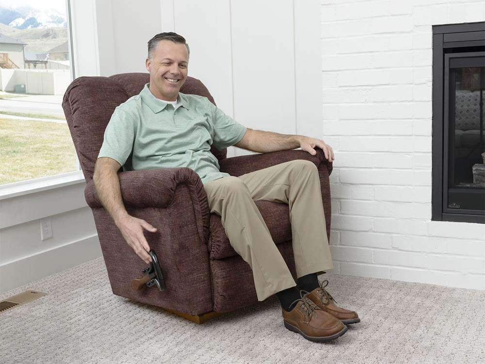 Stander Recliner Lever Extender - Ergonomic Curve Grip + Oversized Handle & Secure Fit for Easy Chair Recliner Handles - primehubstore.shop Daily Living Aids
