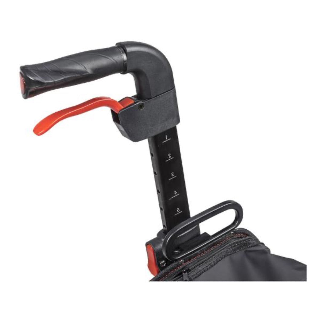 Drive Medical Nitro™ 3-Wheel Folding Rollator - Euro Style Walker - primehubstore.shop Rollators