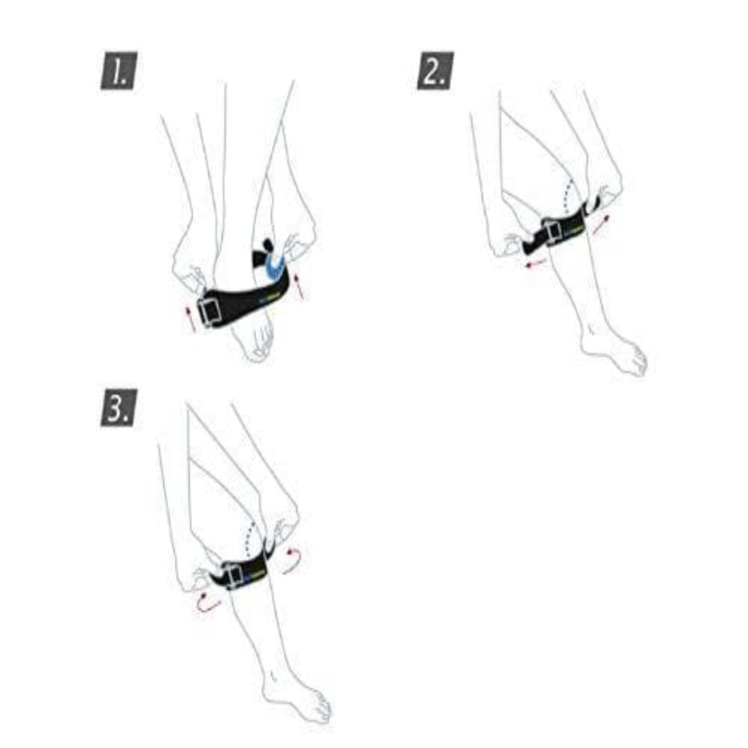 Actimove Adjustable Patella Strap Knee Support - Universal Black - primehubstore.shop Knee Support