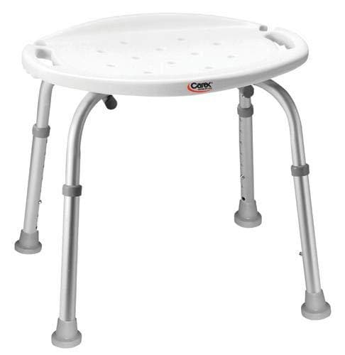 Carex Adjustable Bath and Shower Seat – Height Adjustable Shower Stool - primehubstore.shop Bath Stool