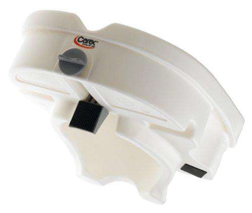 Carex E-Z Lock Raised Toilet Seat - 5 Inches Riser For Round Or Elongated Toilets - primehubstore.shop Raised Toilet Seats