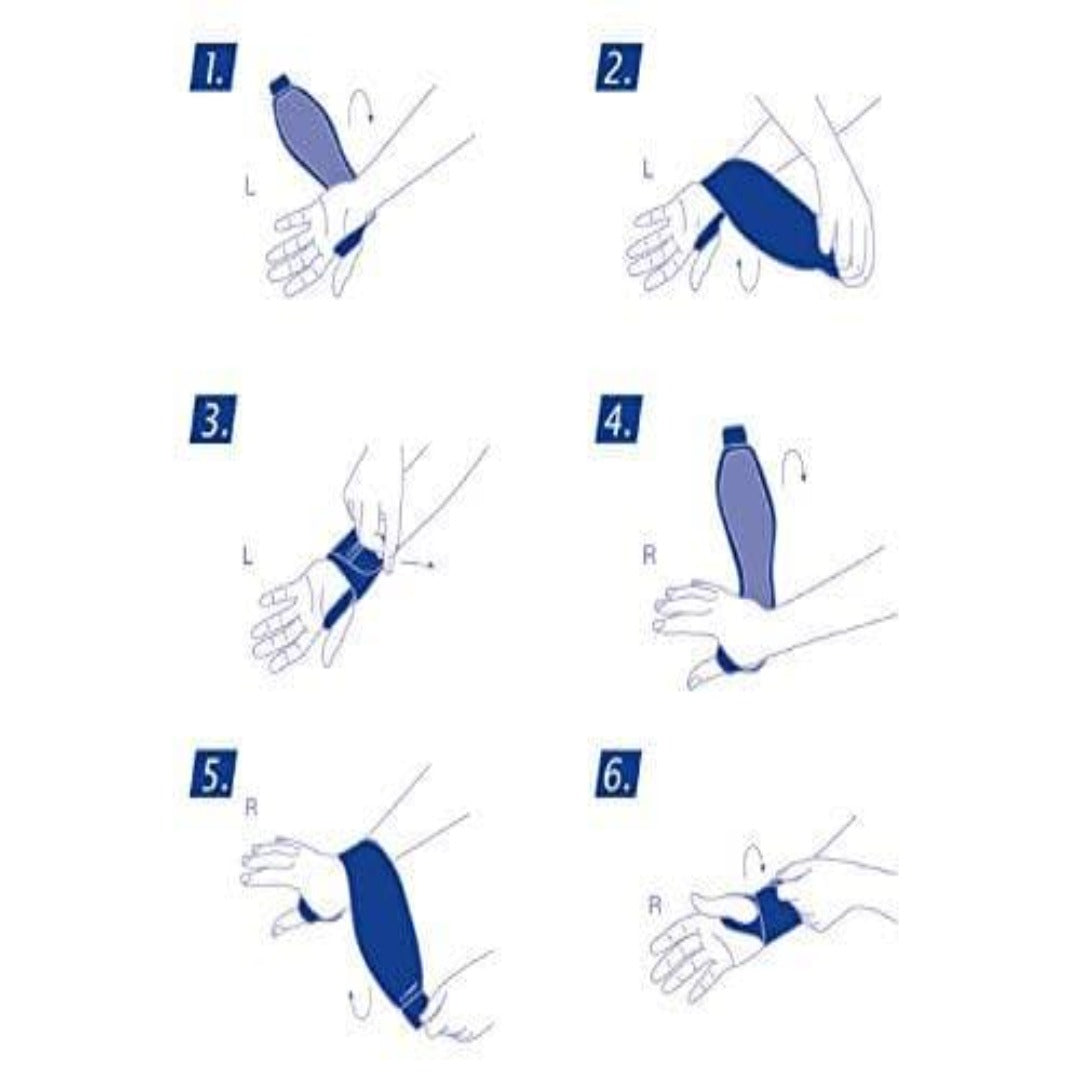 Actimove Adjustable Wrist Support - Universal Black - primehubstore.shop Wrist Brace