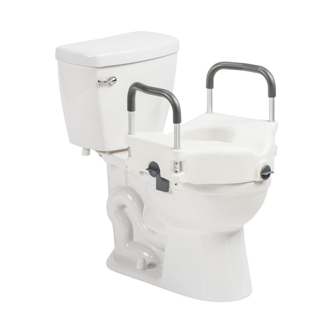 Drive Medical PreserveTech™ Secure Lock Raised Toilet Seat - primehubstore.shop Raised Toilet Seats