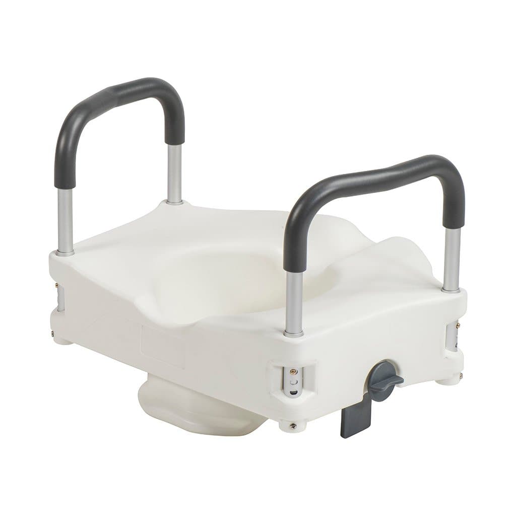 Drive Medical PreserveTech™ Secure Lock Raised Toilet Seat - primehubstore.shop Raised Toilet Seats