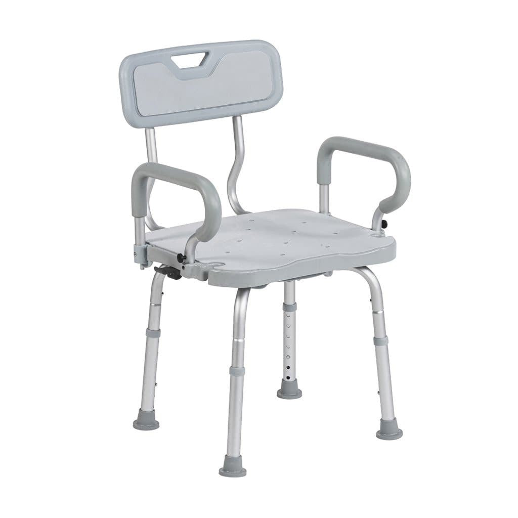Drive Medical PreserveTech™ 360° Swivel Bath Chair For Safe Transfer - primehubstore.shop Shower Chairs