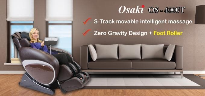 Osaki 4000T Full Body Massage Chairs with Zero Gravity Recline and Full Body Smart Scan - primehubstore.shop Massage Chairs