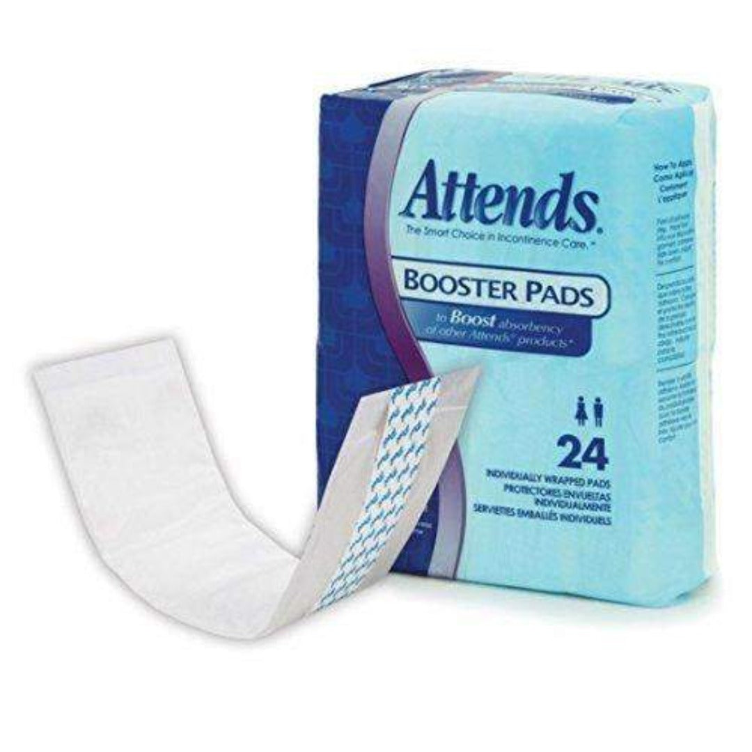 Attends Unisex Booster Pads Light Absorbency with Odor Shield Technology - Case of 192 - primehubstore.shop Incontinence