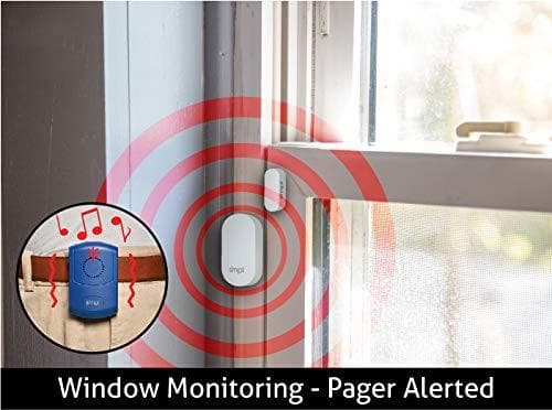 SMPL Motion Alert Kit - Includes Motion Sensor and Pager, Helps Stop Falls and Wandering Incidents - primehubstore.shop Alzheimer Aids