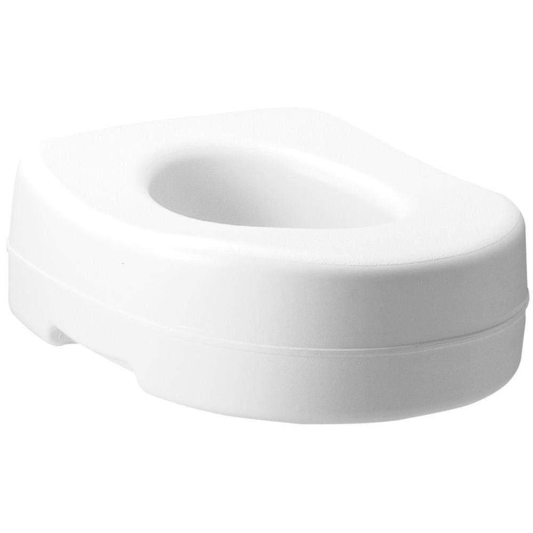 Carex Raised Toilet Seat For Standard & Elongated - Adds 5 Inches - primehubstore.shop Raised Toilet Seats