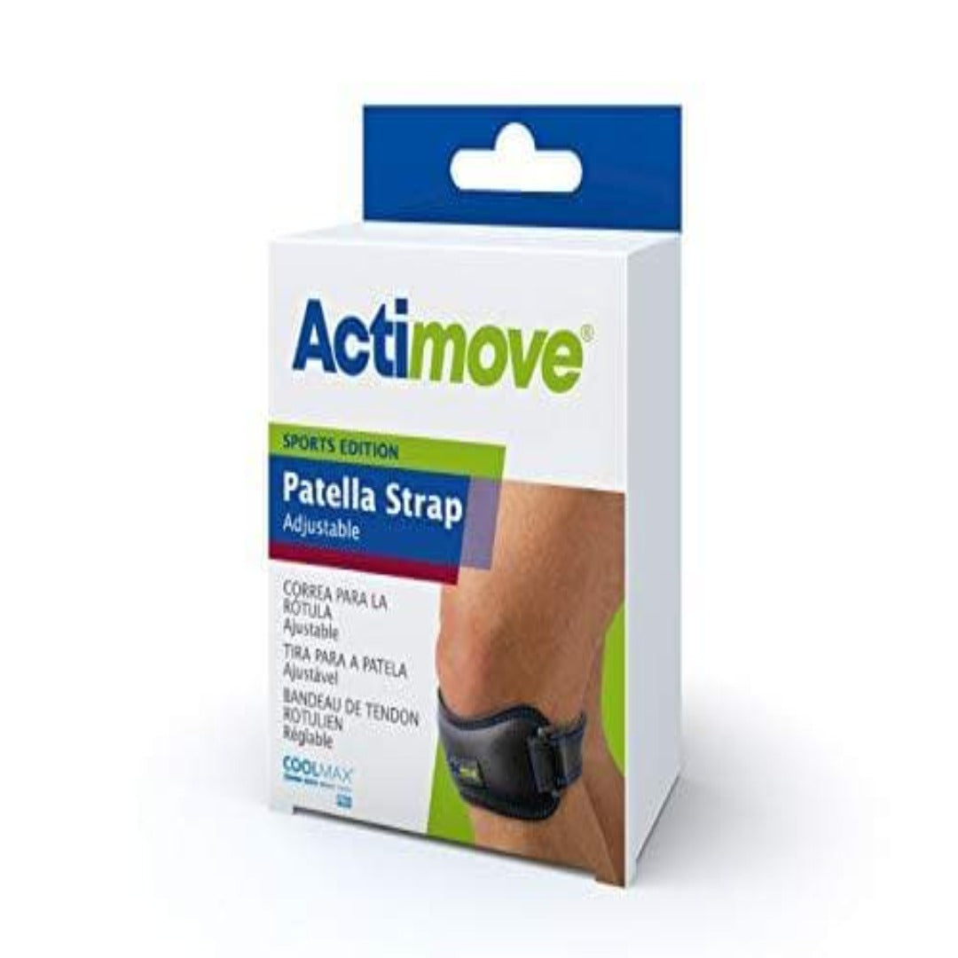 Actimove Adjustable Patella Strap Knee Support - Universal Black - primehubstore.shop Knee Support