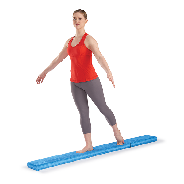 OPTP Folding Portable Foam Balance Beam - primehubstore.shop Balance Pads