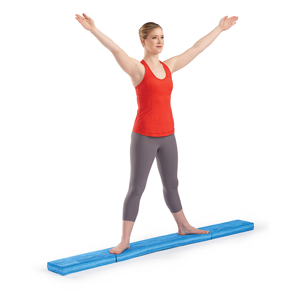 OPTP Folding Portable Foam Balance Beam - primehubstore.shop Balance Pads