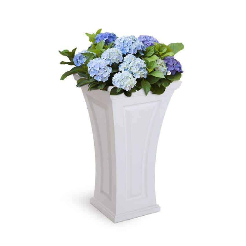 Mayne Modern Cambridge Tall Planters - 16" x 28" - Heavy Duty Construction - Open Box - primehubstore.shop Planters