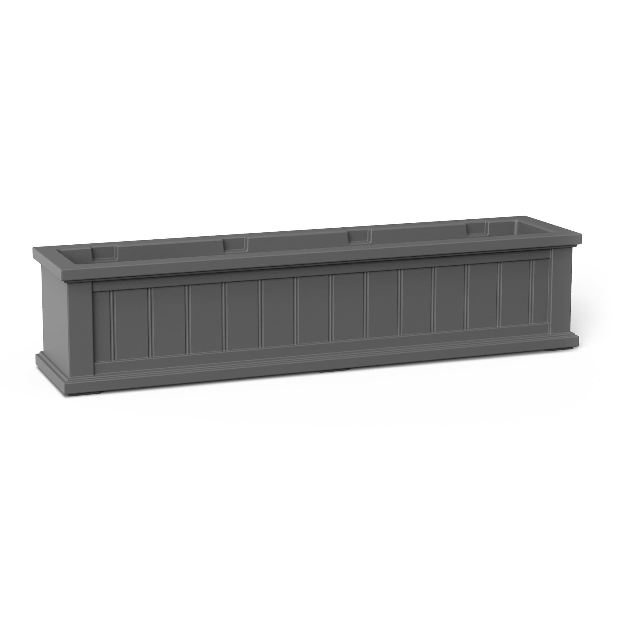 Mayne Cape Cod Window Box Planters - 4 Foot - primehubstore.shop Planters