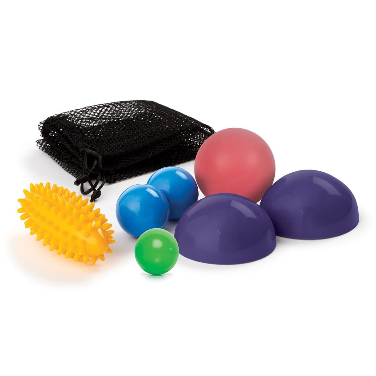 OPTP Portable Massage Ball Set - Includes 7 Massagers & Bag - primehubstore.shop Massagers