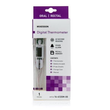 Mckesson Digital Probe Thermometer with Fever Alarm - primehubstore.shop Digital Thermometers