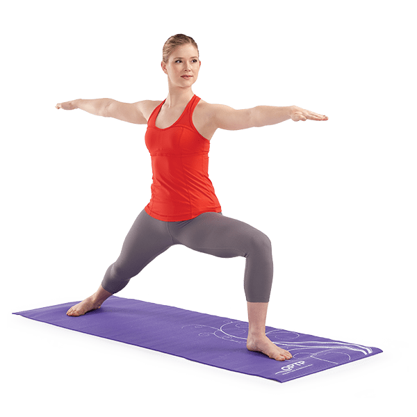OPTP Tavel Yoga Mat with Non-Slip Surface - 72" L x 24" W x 1/4" thick - primehubstore.shop Exercise Mats