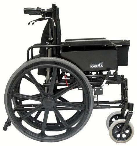 Karman Healthcare KM5000 Ultralight Reclining Transport Wheelchair - primehubstore.shop Wheelchairs