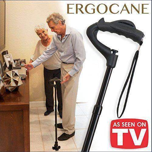 Ergoactives Ergocane 2G – Fully-Adjustable Ergonomic Canes As Seen On TV - primehubstore.shop Canes