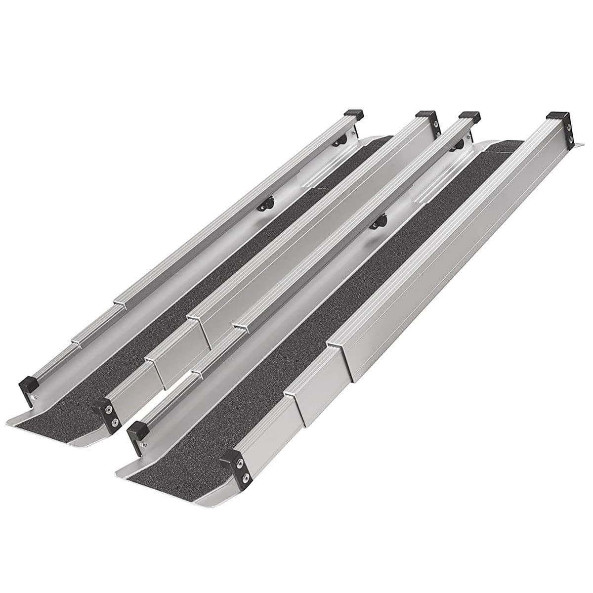 DMI® Retractable Lightweight Portable Wheelchair Ramps - Telescoping with Bag - primehubstore.shop Mobility Ramps