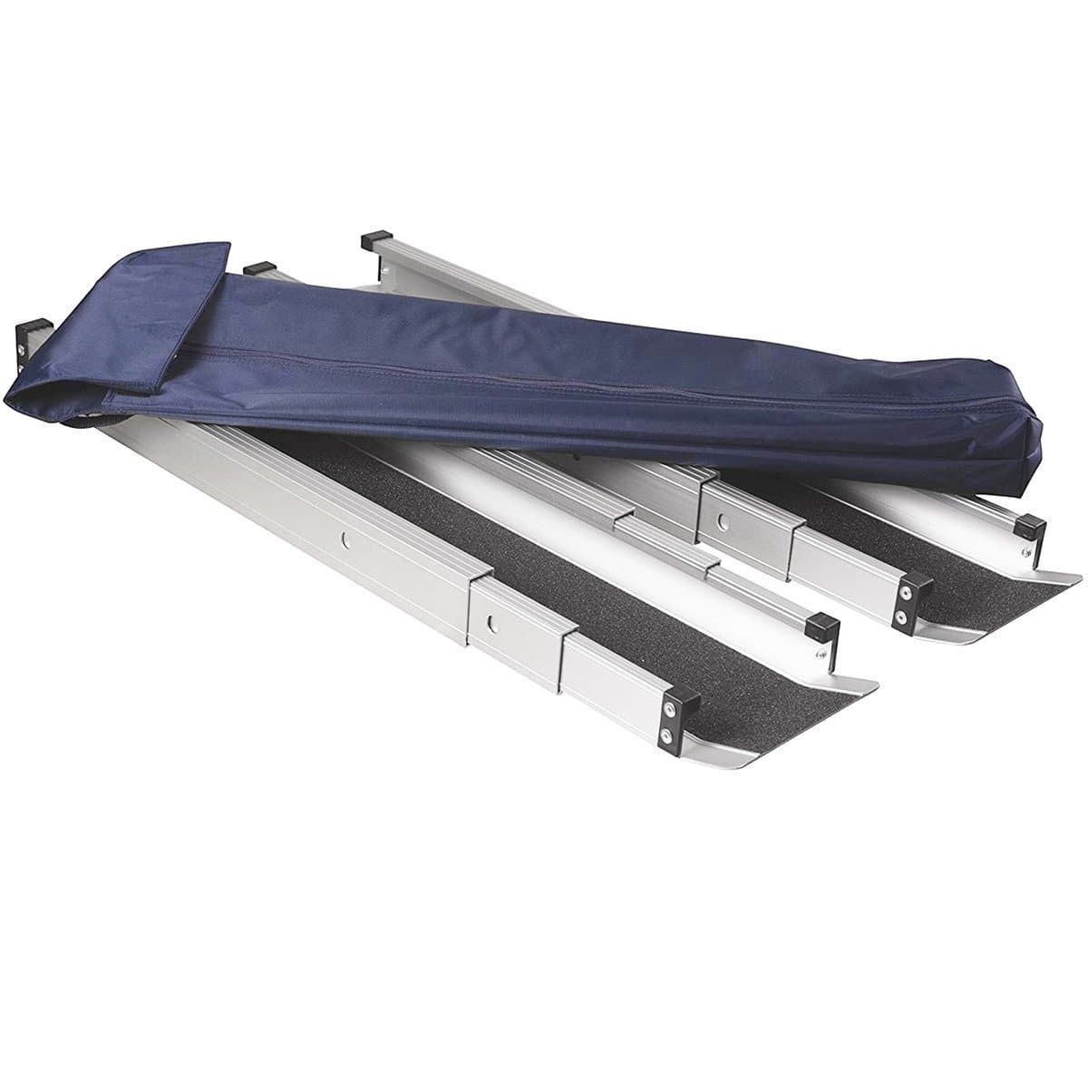DMI® Retractable Lightweight Portable Wheelchair Ramps - Telescoping with Bag - primehubstore.shop Mobility Ramps