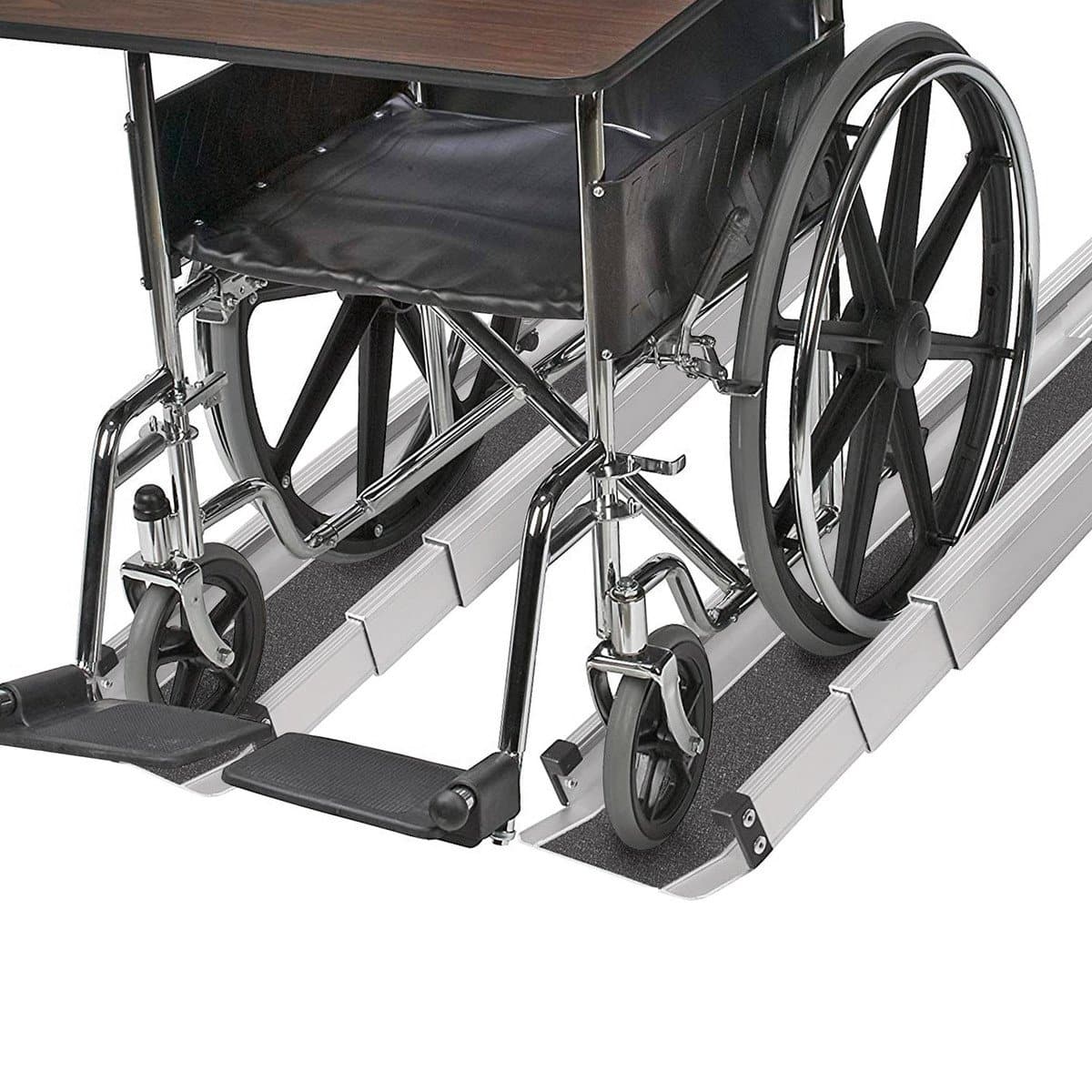 DMI® Retractable Lightweight Portable Wheelchair Ramps - Telescoping with Bag - primehubstore.shop Mobility Ramps