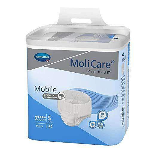 MoliCare Premium Mobile Adult Unisex Underwear - Moderate Absorbency Case of 56 - primehubstore.shop Incontinence