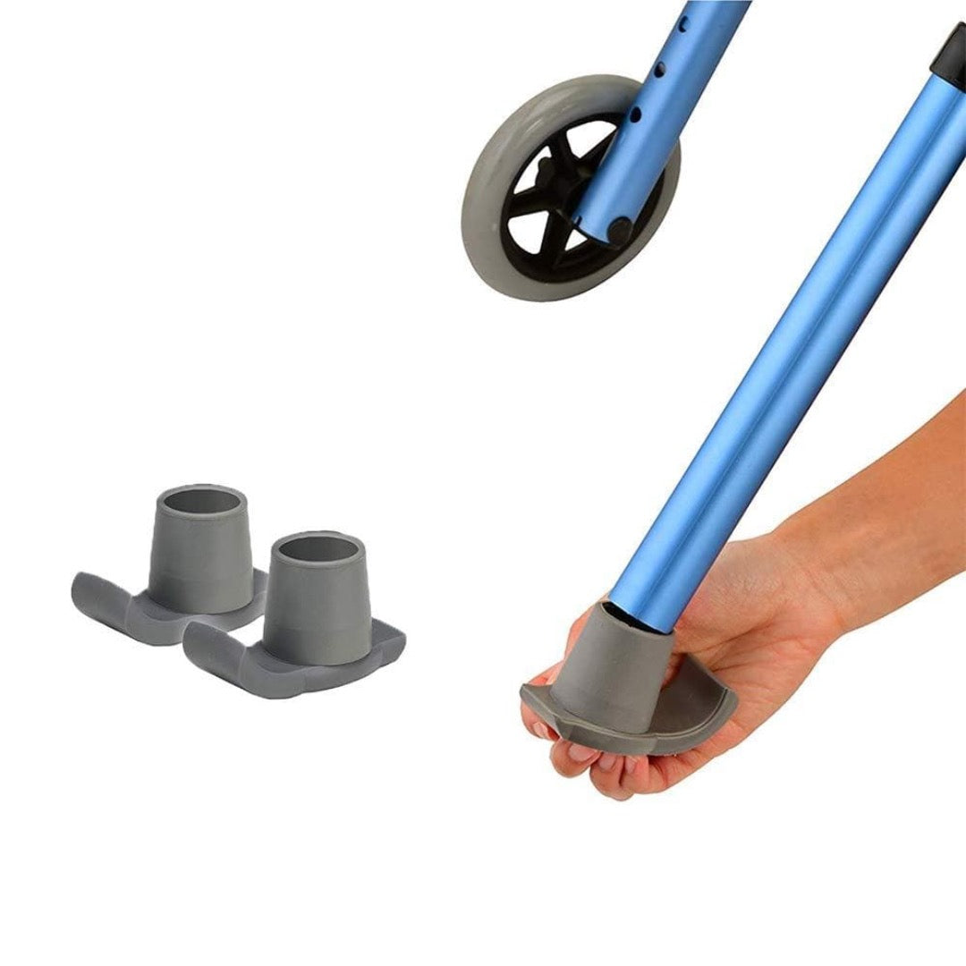 Nova Medical Walker Ski Glides - 1 1/8” Tube Shaft Diameter. - primehubstore.shop Walker Parts & Accessories