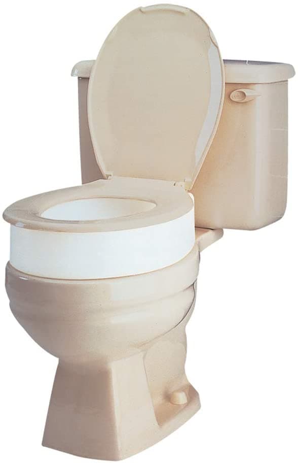 Carex Toilet Seat Risers - Adds 3.5 inches to Toilet Height - primehubstore.shop Toilet Seat Risers