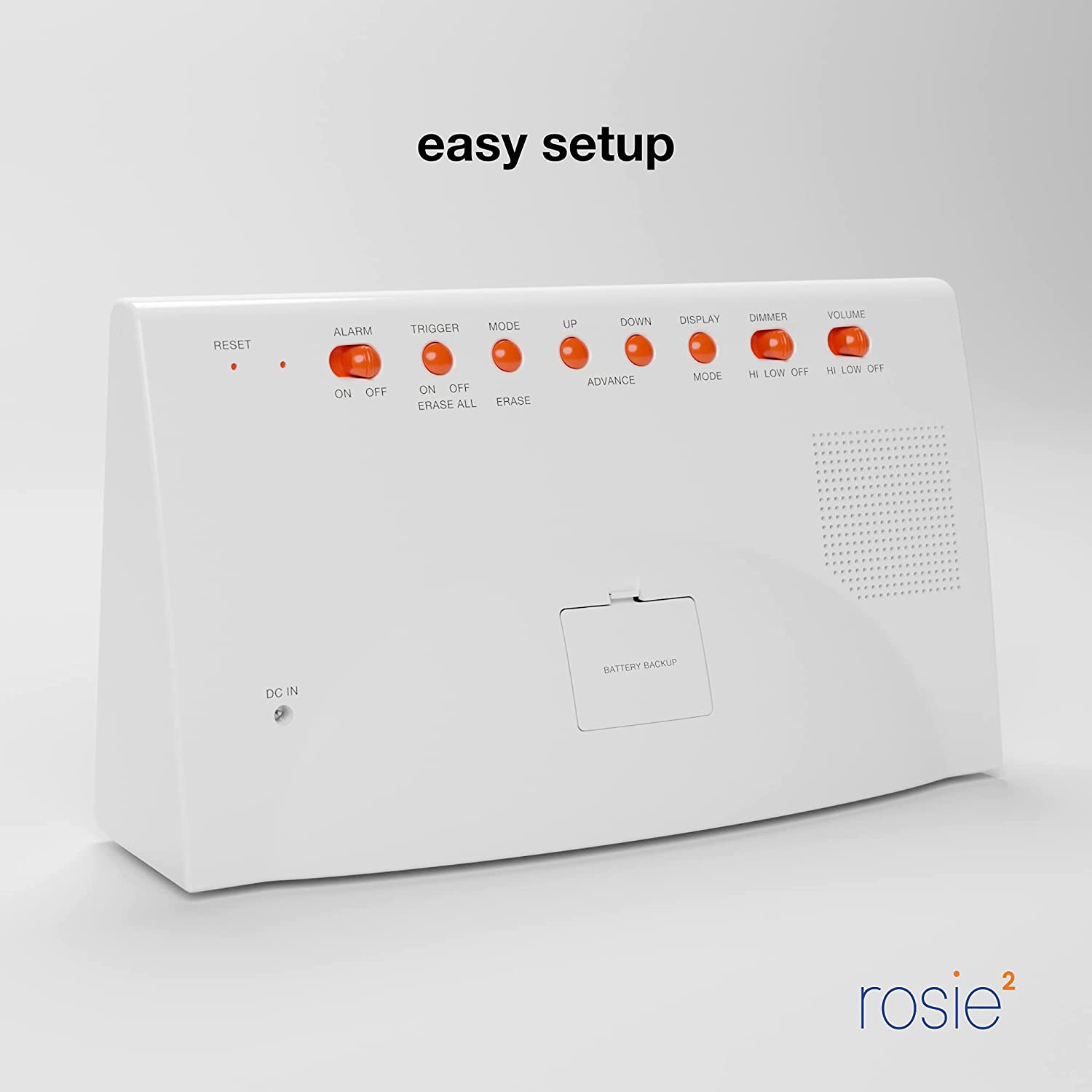Reminder Rosie 2.0 Stress Free Alarm Clock That Responds To Verbal Personal Voice Commands - primehubstore.shop Alzheimer Aids