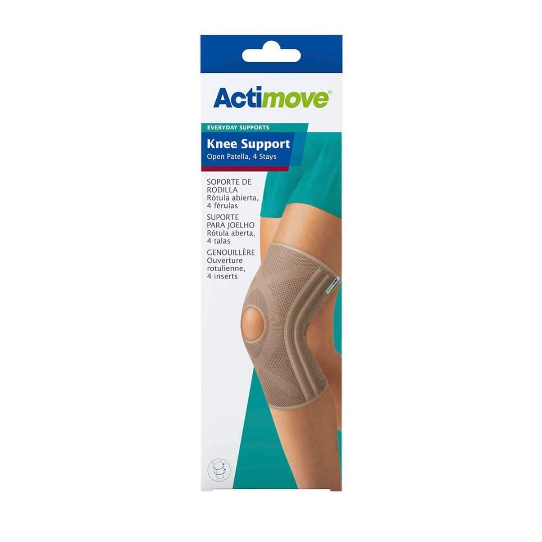 Actimove Knee Support Open Patella & 4 Stays Compression Sleeve - primehubstore.shop Knee Support