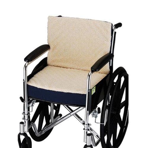 Nova Medical Convoluted Seat & Back Foam Cushion with Fleece Cover - 3 Inch - primehubstore.shop Wheelchair Parts & Accessories