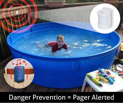 SMPL Motion Alert Kit - Includes Motion Sensor and Pager, Helps Stop Falls and Wandering Incidents - primehubstore.shop Alzheimer Aids