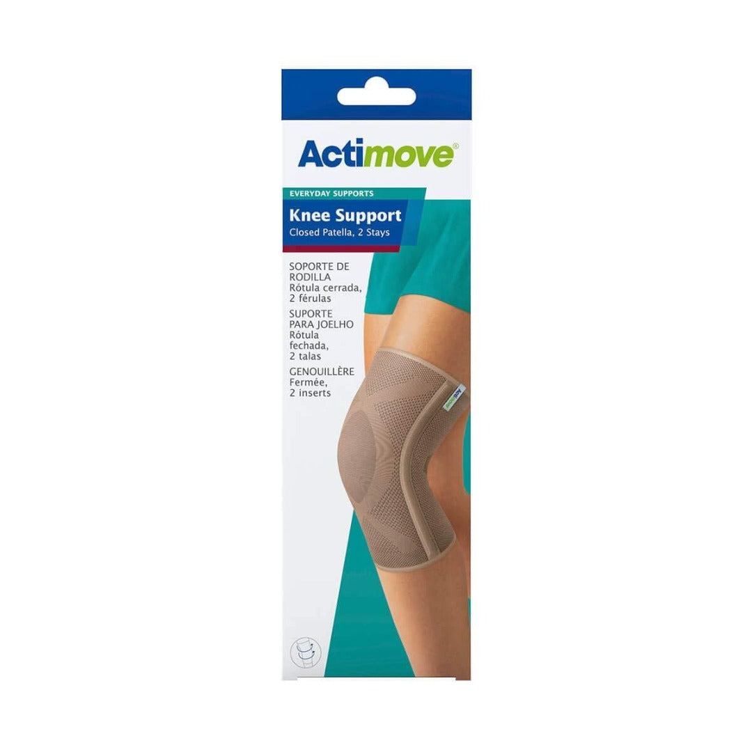 Actimove Knee Support Closed Patella & 2 Stays - Compression Sleeve - primehubstore.shop Knee Support