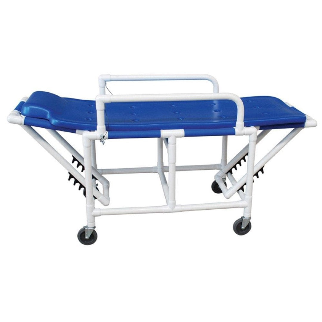 MJM International Folding Padded PVC Shower Transfer Gurney - primehubstore.shop Shower Gurney