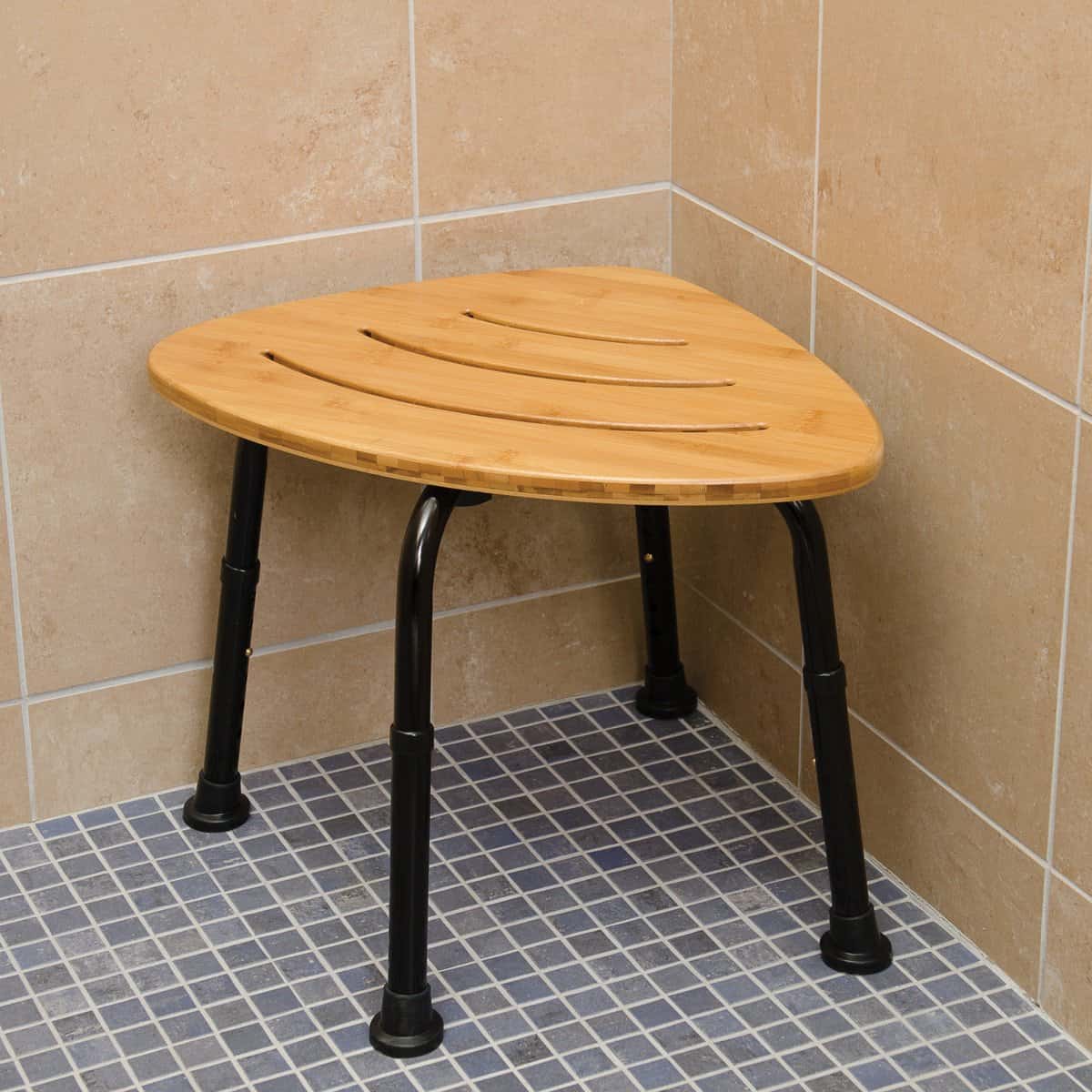 DMI Bamboo Bath Spa Bench and Corner Shower Stool - primehubstore.shop Bath Stool
