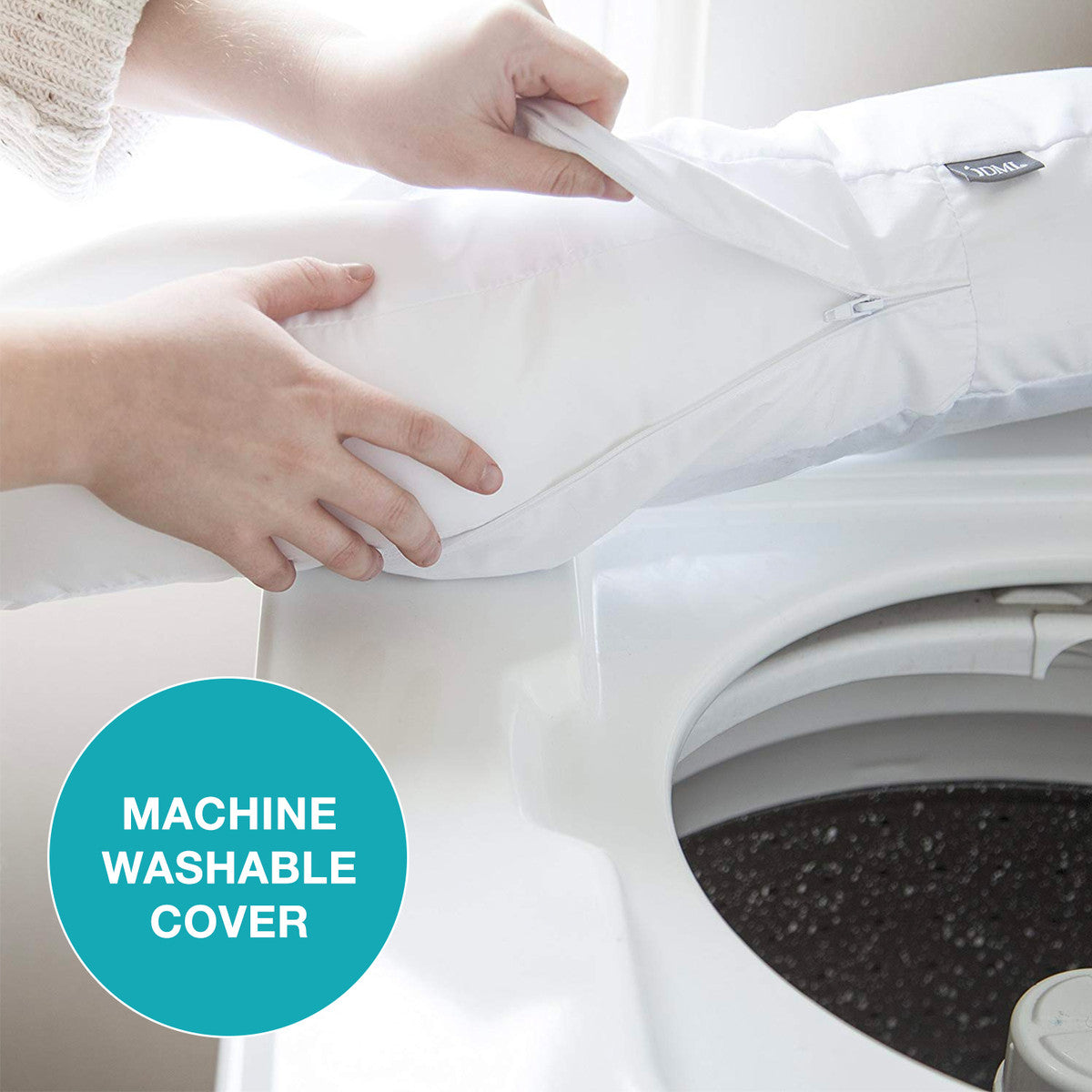 DMI Hypoallergenic Side Sleeper Pillow - primehubstore.shop Body Pillows