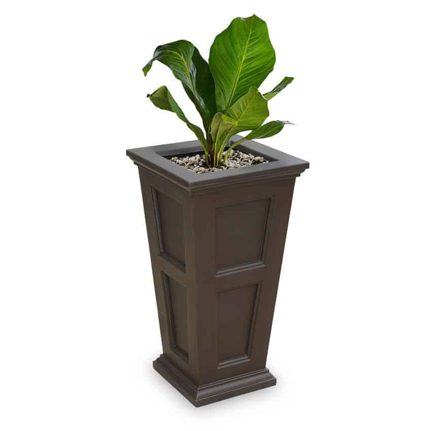 Mayne Fairfield 28 Inch Tall Planter - New England Design - All Weather - primehubstore.shop Planters