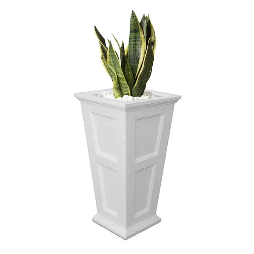 Mayne Fairfield 28 Inch Tall Planter - New England Design - All Weather - primehubstore.shop Planters