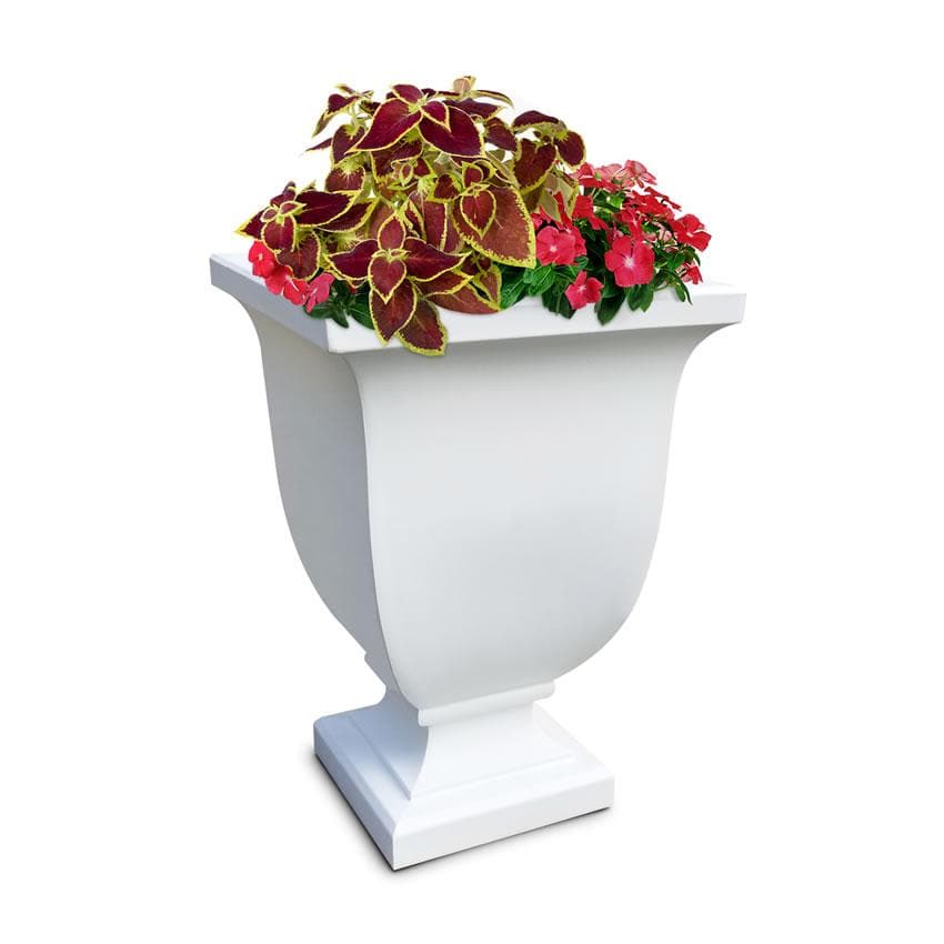 Mayne Modern Augusta 26 Inch Urn Planters - Indoor & Outdoor - primehubstore.shop Planters