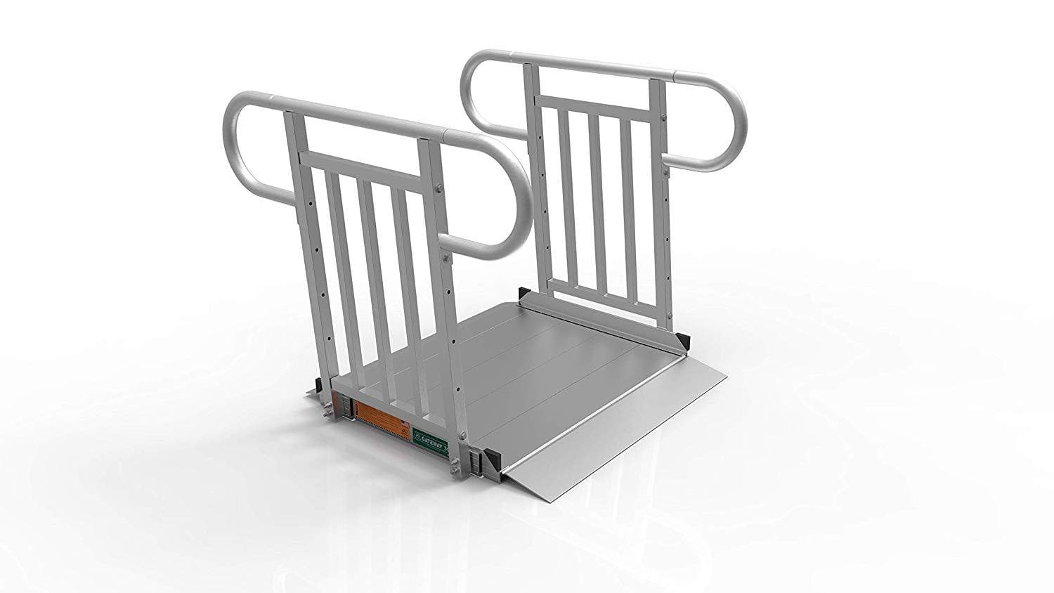 EZ-ACCESS Gateway 3G Portable Solid Surface Mobility Ramps with Vertical Picket Handrails - primehubstore.shop Mobility Ramps