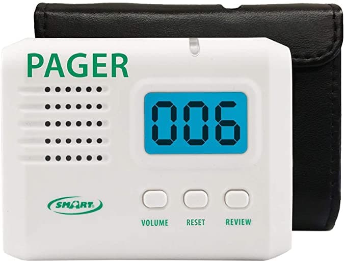Smart Caregiver Wireless Caregiver Pager with Reset Button with LCD Display - primehubstore.shop Pagers & Call Buttons
