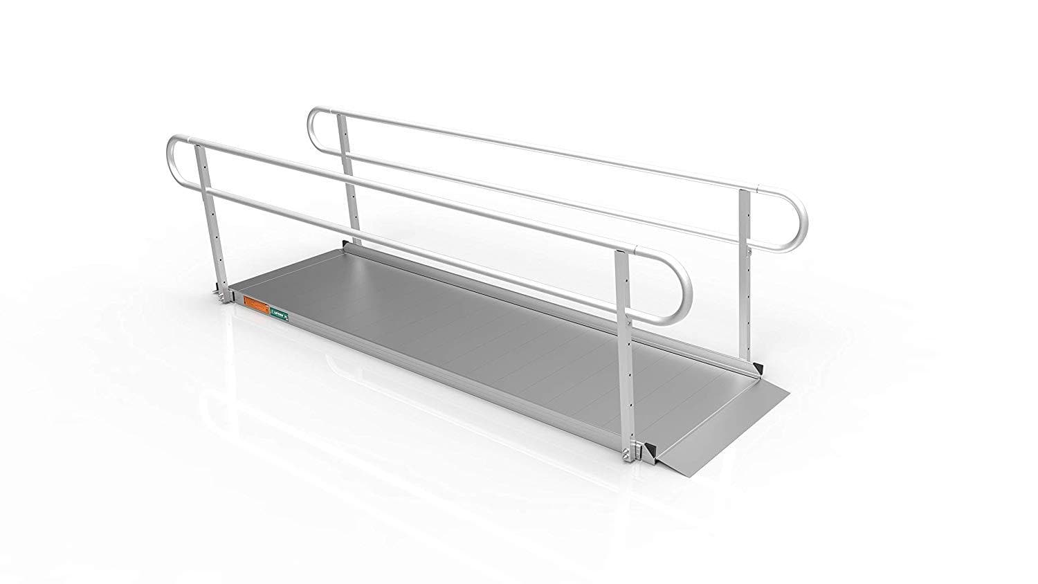 EZ-ACCESS Gateway 3G Portable Solid Surface Mobility Ramps with Two-Line Handrails - primehubstore.shop Mobility Ramps