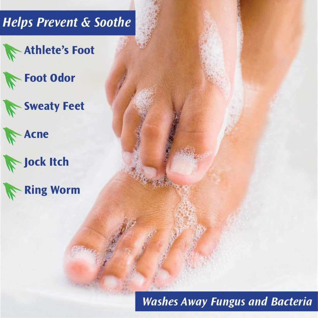 Pedifix Tea Tree Ultimates Funga Soap - Anti-fungal & Bacteria Foot Soap - primehubstore.shop Foot Care