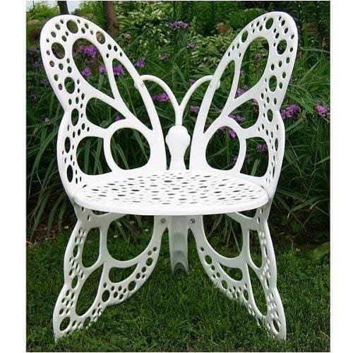FlowerHouse Butterfly Garden Set - Includes Bench, Table & Chair - primehubstore.shop Patio Furniture