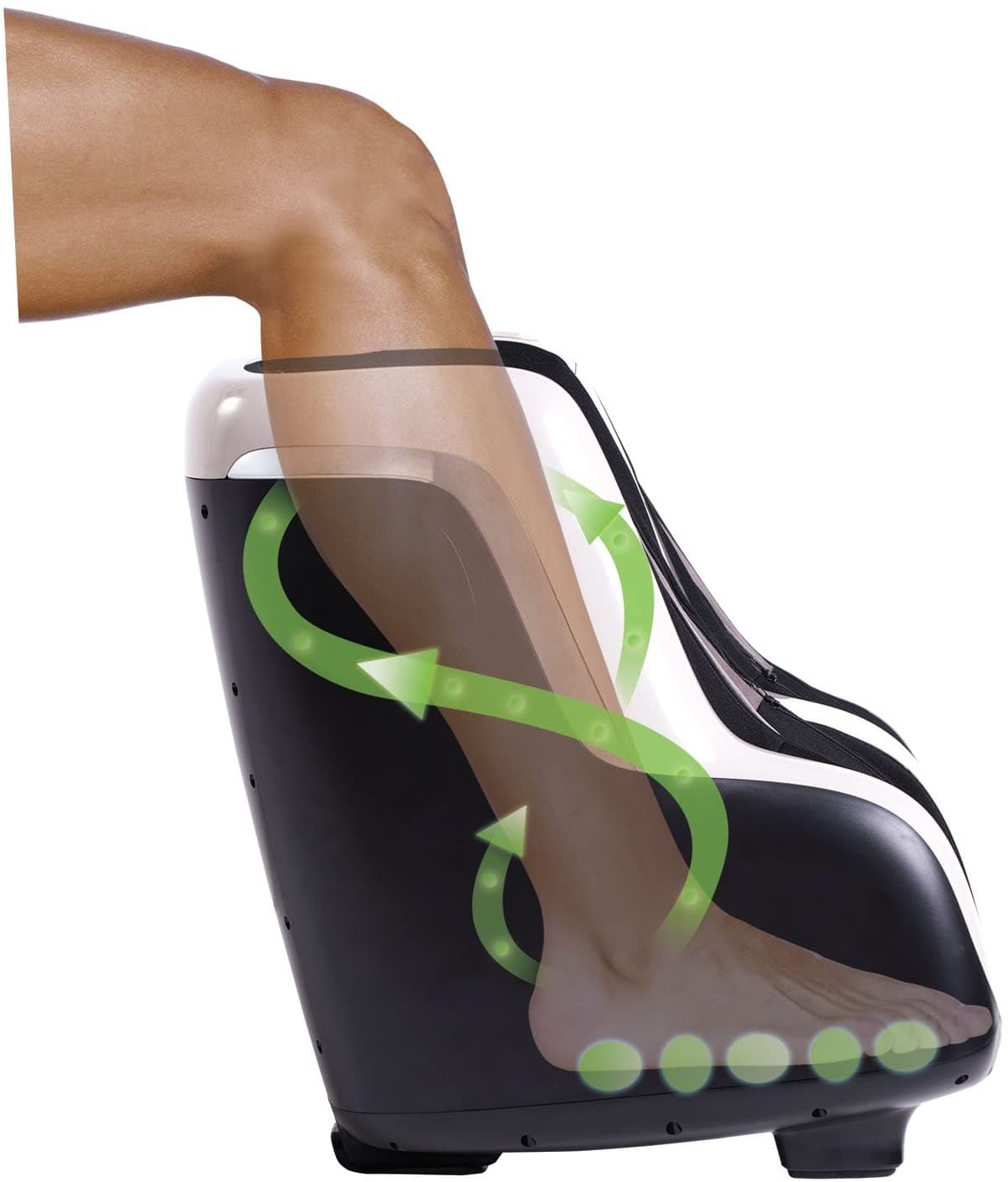 Human Touch Reflex SOL Foot and Calf Relaxation Shiatsu Massager with Heat and Vibration - primehubstore.shop Foot Massagers