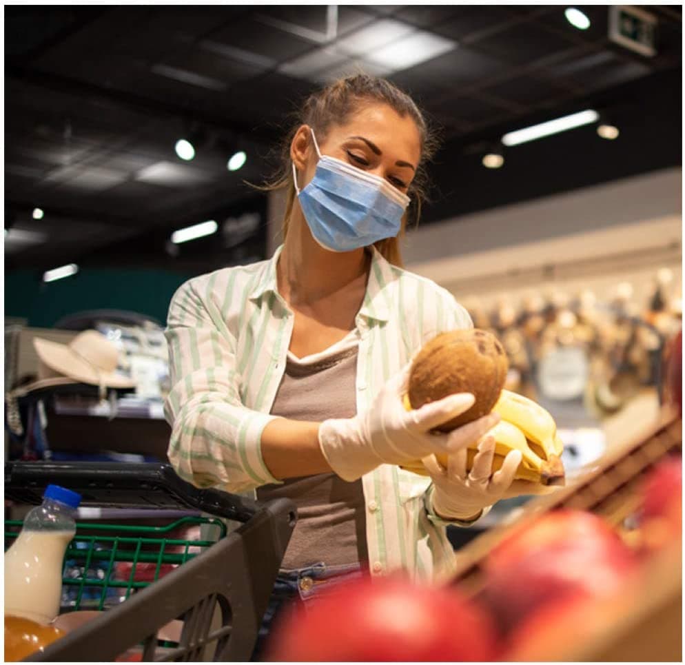 Carex PPE Portable Kit - 2 Pair Gloves, 2 Face Masks, 1 Bottle Sanitizer - primehubstore.shop PPE Kits